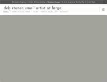 Tablet Screenshot of debstoner.com